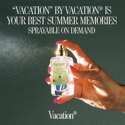VACATION Sunscreen Eau de Toilette, Beach Coconut Perfume, Unisex Scent of Sunscreen & Summer, Travel Size, 1 Fl. Oz. thumbnail 5