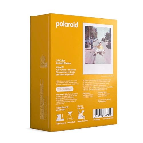 Polaroid Color Film for I-Type Double Pack, 16 Color Instant Photos (6009) thumbnail 3