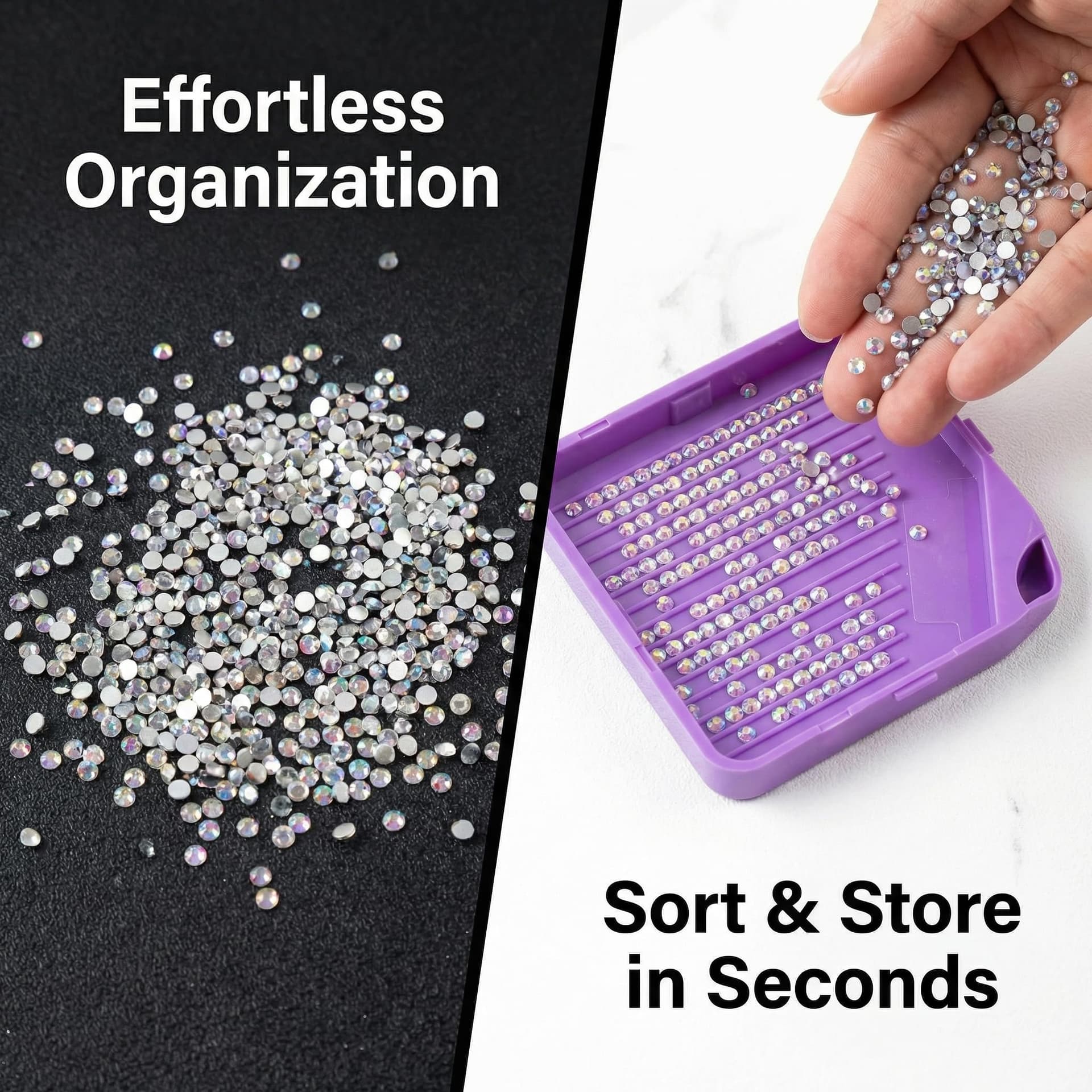 32,000Pcs Jelly Resin Bedazzling Kit 3mm Rhinestones for Crafts, 40 Color Bedazzling Kit with 3Pcs B7000 Glue for Clothing, Shoes, Nail, Book, Tumblers, Diamond Art thumbnail 4