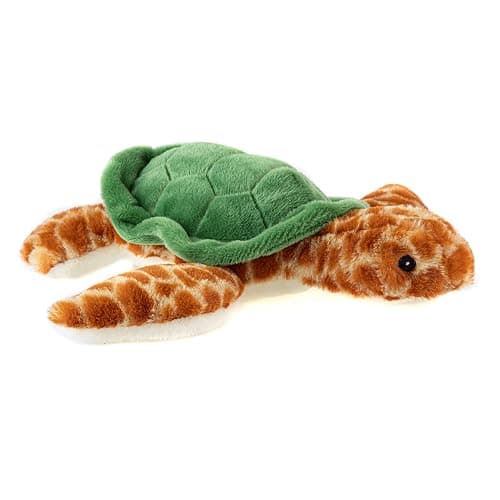 Wild Republic EcoKins Sea Turtle Stuffed Animal 12 inch, Eco Friendly Gifts for Kids, Plush Toy, Handcrafted Using 16 Recycled Plastic Water Bottles (24737) thumbnail 5