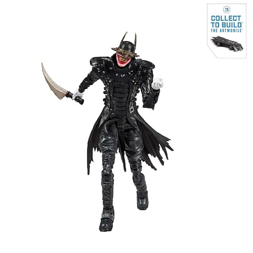McFarlane Toys DC Multiverse Batman Who Laughs Action Figure with Build-A Rebirth Batmobile (Piece 3) thumbnail 10