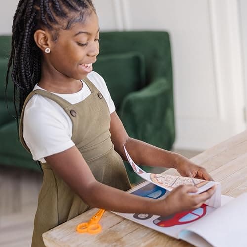 Melissa & Doug Scissor Skills Activity Book With Pair of Child-Safe Scissors (20 Pages) - FSC Certified thumbnail 8
