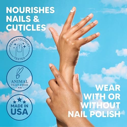 Onyx Professional Hard as Hoof Nail Strengthening Cream, Coconut Scent - Made in USA, Nail Growth and Conditioning Cuticle Cream Stops Splits, Chips, Cracks & Strengthens Nails, 1 oz thumbnail 5