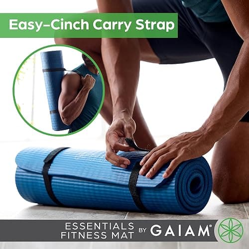 light pink yoga mat thumbnail 4