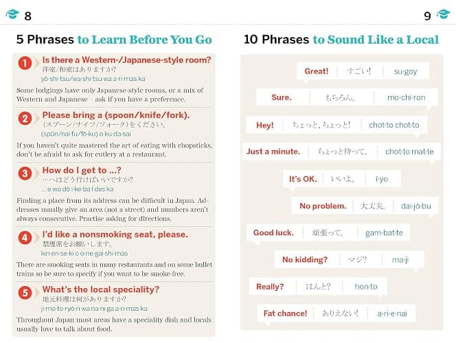 Lonely Planet Japanese Phrasebook & Dictionary: Pocket-Sized Travel Language Guide with 3,500 Words, Essential Phrases, Pronunciation Tips & More thumbnail 5