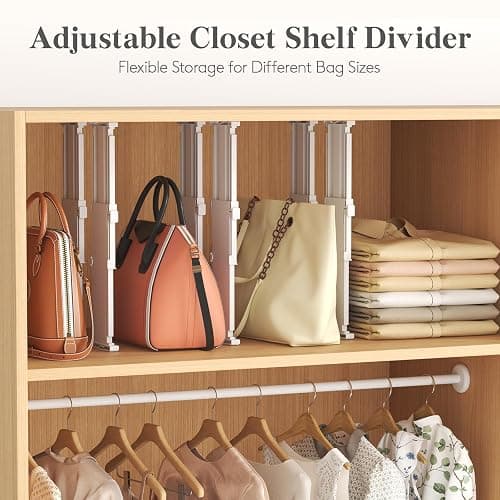 Lifewit 12 Pack 4" High Drawer Dividers, Adjustable Drawer Organizer Clothes thumbnail 12