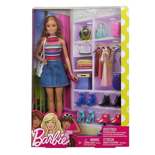 Barbie Doll with 11 Accessories thumbnail 5