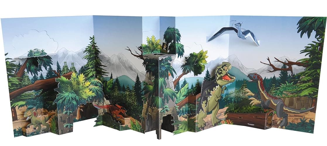 LEGO® Jurassic World™ Owen VS. Delacourt: Activity Book with Fun Facts, Pop-Up Play Scene, and 2 LEGO(R) Minifigures to Inspire Imagination and Creativity! thumbnail 5