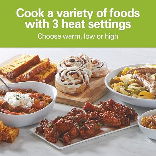 Hamilton Beach 4 Quart Programmable Slow Cooker with Flexible Easy Programming, 5 Cooking Times, Dishwasher-Safe Crock & Lid, Silver (33443) thumbnail 8
