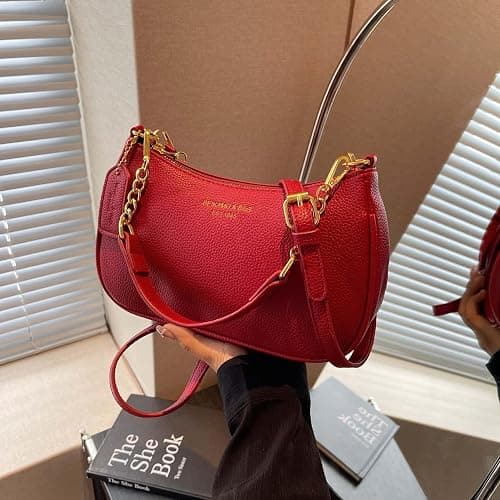 VTYFRY Crossbody Bags for Women Trendy Crescent Shoulder Underarm Small Purse Retro Classic Hobo Clutch Handbag Fashion Y2K thumbnail 5
