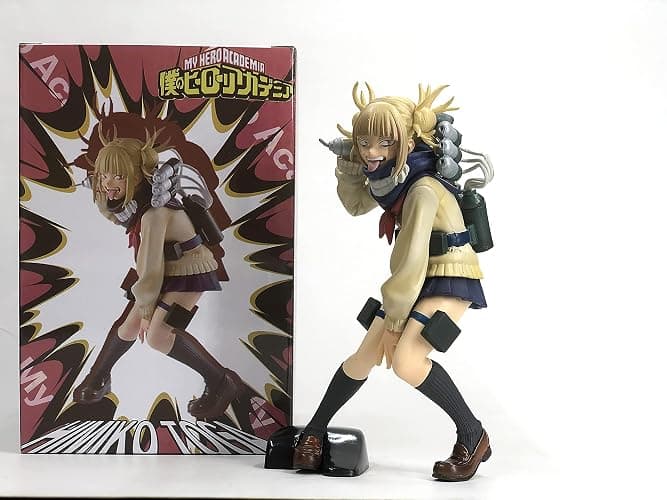 Puruuige My Hero Academia Figures Himiko Toga Figure, MHA figure Anime Cartoon Characters Statue Collectibles Model PVC Doll Desktop Decoration Ornaments Action statue, 15CM thumbnail 5