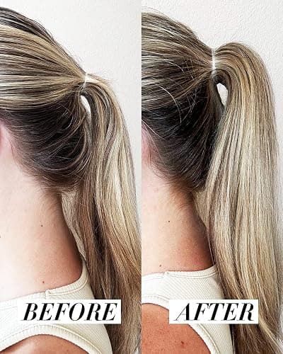 Kitsch PONYFULL Hair Volumizer Tool - Adds Lift and Style To Your Ponytail | Hair Bun Maker for Women | Ponytail Volumizer, Includes 3 No Snag Elastic Ties | Ideal Gifts for Women - (Blonde) thumbnail 8