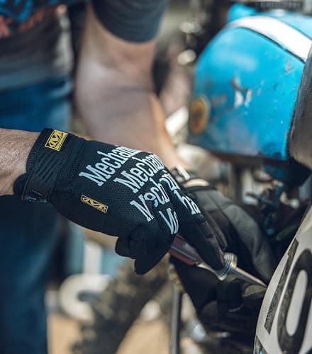 Mechanix Wear Original Work Gloves - Multi-Purpose Outdoor Work Gloves - Secure Fit - Durable & Machine Washable - Breathable & Comfortable - X-Large - Black thumbnail 8