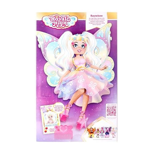 Royale High 9” Fashion Doll - Raynebow The Light Fairy, Series 2 - Fairy Journal, Comb, and Virtual Item Code Included - Ages 5+ thumbnail 7