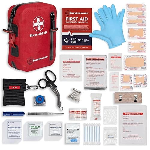 Surviveware 98 Pcs First Aid Kit