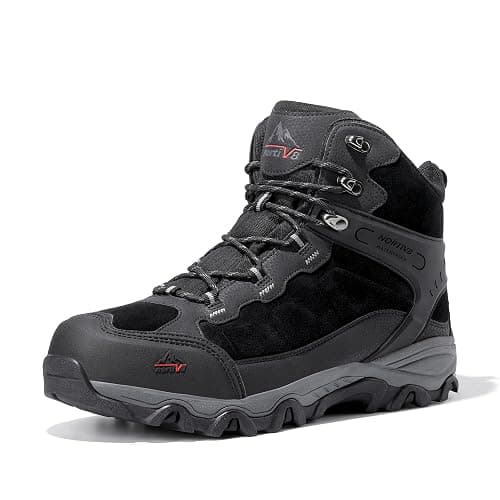 NORTIV 8 Men's Waterproof Hiking Boots Outdoor Mid Trekking Lightweight Mountaineering Shoes Paladin - Image 1