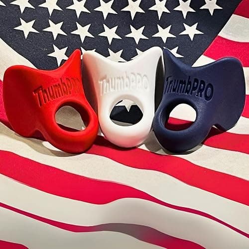 ThumbPRO Baseball Thumb Guard - Batting Aid & Grip Enhancer - Reduces Sting, Improves Swing - for Baseball & Softball - All Levels, Left/Right Hand - 3 Sizes thumbnail 7