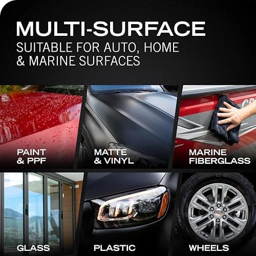 Turtle Wax Hybrid Solutions Pure Bead Advanced Car Coating Spray For Auto, Home & Marine Use, Clear Coat Paint Protection, Streak-Free, Safe for Glass, Metal, Plastics & More, 16 oz (Pack of 1) thumbnail 6