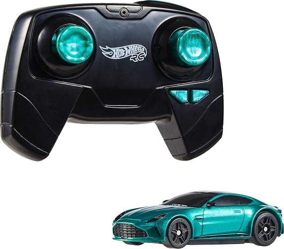 Hot Wheels RC 1:64 Scale Aston Martin Vantage Vehicle - Image 1