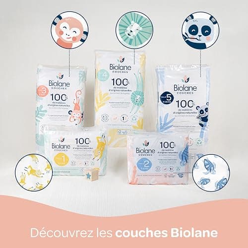 BIOLANE - Coffret Cadeau Naissance Biolane - 10 Essentiels Bébé : Couches Biolane, Lingettes H2O, Lange Doux, Soins, Eau de Toilette - Coffret Naissance Complet pour Nouveau-né et Jeunes Parents thumbnail 7