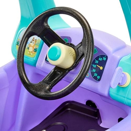 Little Tikes Bluey Grannies Car Coupe with 2 Accessories, Bluey Foot-to-Floor Ride-On, for Boys and Girls Ages 1.5-5 Years thumbnail 5