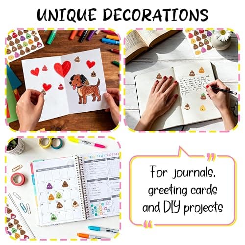 Aolamegs 576 Pcs Potty Training Stickers, Funny Cute Stickers for Potty Training Sticker Chart, DIY Party Favor Decorations for Crafts Notebooks Card Making Journal thumbnail 4