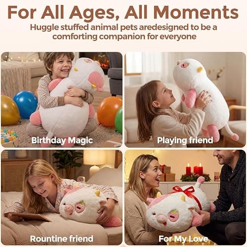 Weighted Stuffed Animals 4.0 Lbs – Weighted Strawberry Cow Plush, Weighted Plush Animals for Kids, Cow Weighted Pillow, Birthday Gifts for Women, Girls and Males (23 inch) thumbnail 7