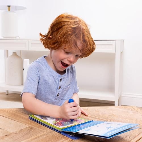 Melissa & Doug On The Go Water Wow! Mess Free Coloring Book, Reusable Water-Reveal Activity Pad, Dinosaurs, Travel Toys, Party Favors, for Toddlers & Kids Ages 3+ thumbnail 8