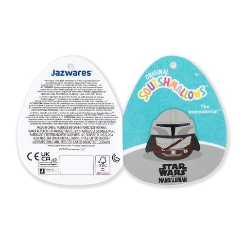 Squishmallows Original 8in Star Wars Mandalorian Plush (Little) thumbnail 7