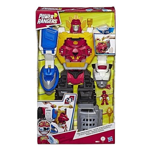 Power Rangers Playskool Heroes Power Morphin Megazord, 2-in-1 Converting Playset, 2-Foot Megazord with Lights and Sounds, Kids Ages 3 and Up (Amazon Exclusive) thumbnail 4
