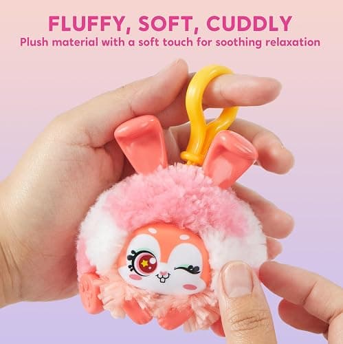 Klever Kits DIY Plush Keychain Making Craft, DIY Arts & Craft Set with 3 Models, Create Your Own Stuffed Keychain for Boys and Girls Ages 6 7 8 9 thumbnail 3