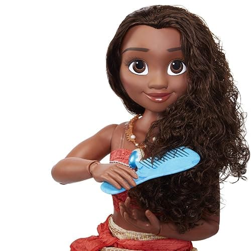 Disney Moana Doll 32" Tall Playdate Perfectly Poseable Doll, Includes Hair Comb, Playdate Moana Fashion Doll, Moana Doll Stands 32 Inches Tall! Great Gift for Girls thumbnail 6