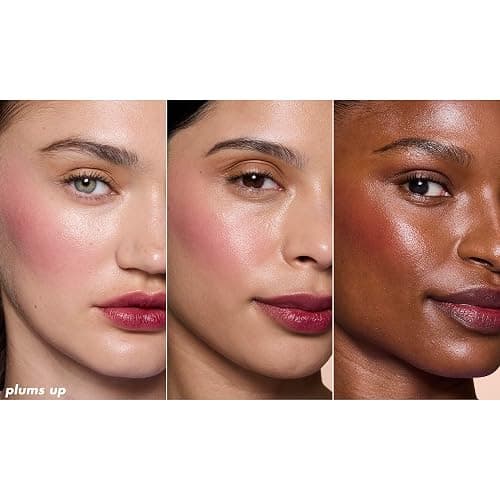 e.l.f. Sheer For It Blush Tint, Multi-Use, Long-Lasting Lip & Cheek Makeup, Creates A Natural Flush Finish, Vegan & Cruelty-Free, Plums Up thumbnail 5