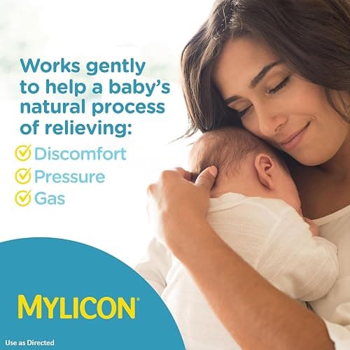 Mylicon Gas Relief Drops for Infants and Babies, Dye Free Formula, 0.5 Fluid Ounce thumbnail 3