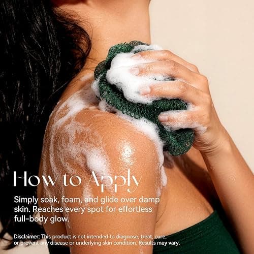 CORATED African Net Sponge Authentic, Shower Loofah Exfoliating Bath Sponge | Body Scrubber for Women and Men Daily Use Body Care, Travel Portable Bath Accessories Gifts for Women thumbnail 8