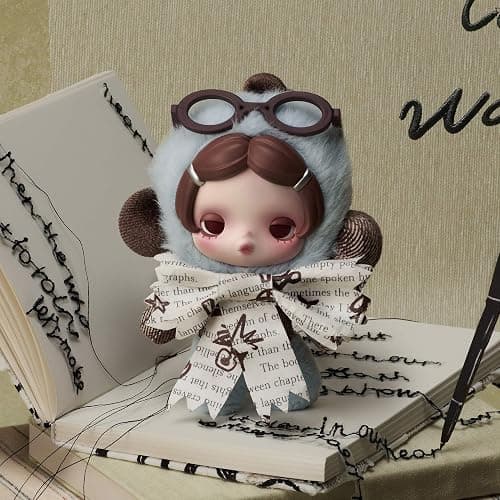 POP MART θ SKULLPANDA Off Mode Series Plush Doll Blind Box, Single Box | Keychain, Bag Charm, Accessories, Collectible Holiday Birthday Gift thumbnail 4