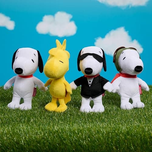 Peanuts Small Plush Snoopy Flying Ace, Kids Toys for Ages 3 Up by Just Play thumbnail 5