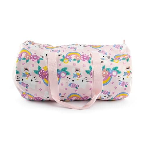 Jay Franco Hello Kitty Twin Size Comforter Set - 4 Piece Floral Bedding Includes Sheet Set, Pillow Covers & Bonus Duffle Bag - Super Soft Bedding thumbnail 6