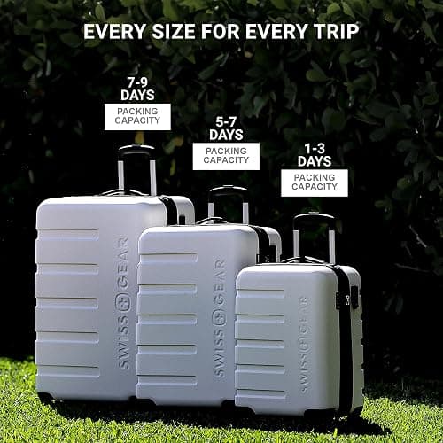 SwissGear 7366 Signature Hardside Expandable Luggage with Spinner Wheels, TSA Lock, Evening Haze, Checked-Medium 23-Inch thumbnail 6