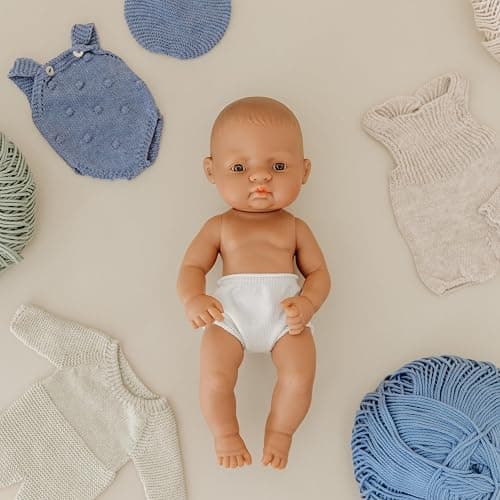 Miniland 31037 Baby Doll Hispanic Boy, Multi-Color thumbnail 9