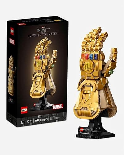LEGO Marvel Infinity Gauntlet Set 76191 Collectible Thanos Glove with Infinity Stones, Building Set, Avengers Gift Idea for Adults and Teens, Model Kits for Decoration and Display thumbnail 8