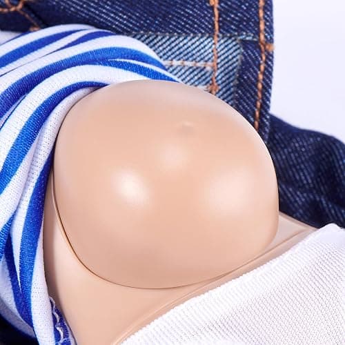 MY MINI Mom & Baby Surprise (Maria) By ZURU | mini pregnancy doll toy with newborn baby accessories, realistic nurturing play, collect all 3, play & display, kids gifts thumbnail 5