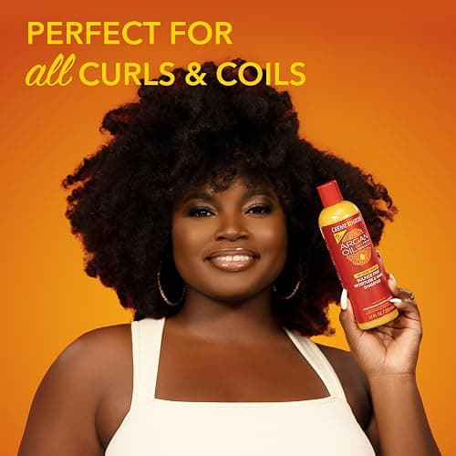 Creme of Nature Argan Oil from Morocco Sulfate-Free Moisture & Shine Shampoo & Conditioner, 2 Count thumbnail 4