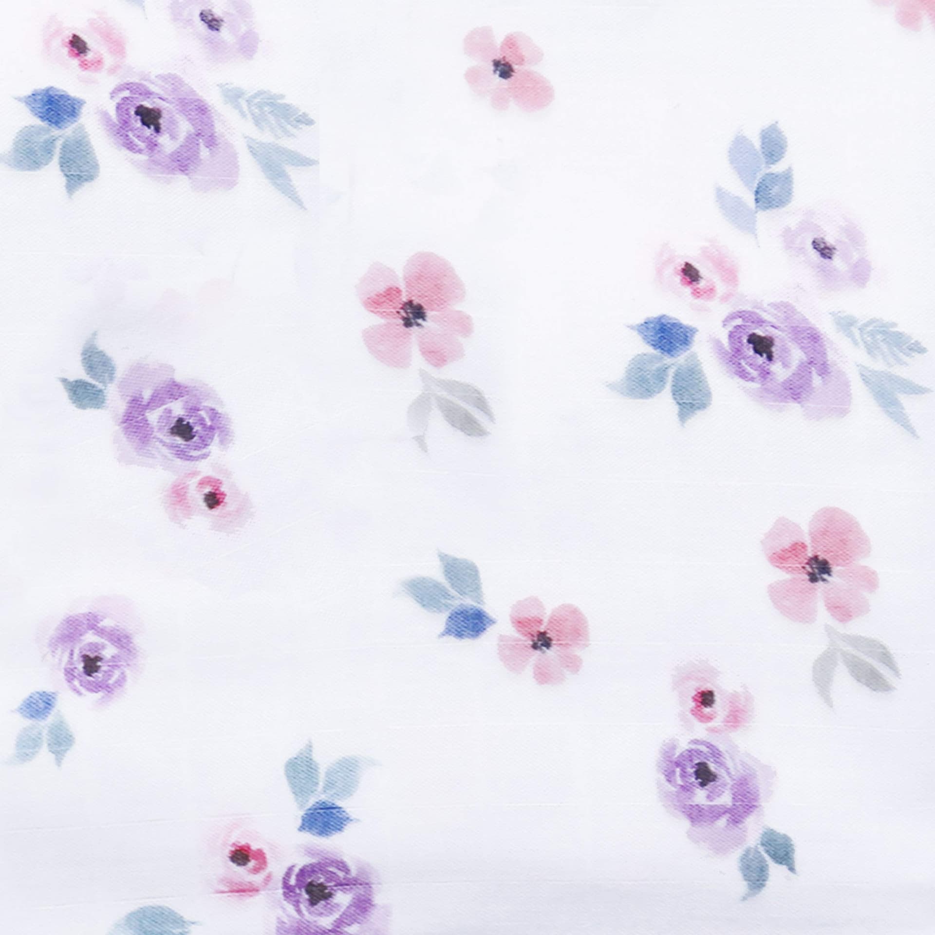 Masilo 100% Silky Soft Cotton Swaddle Wrap/New Born Swaddle Blanket/Multiuse Muslin Cloth Swaddle/Swaddle Gift Set/Soft Baby Wrap/Pack of 1/42 x 42 in - Bloom thumbnail 4