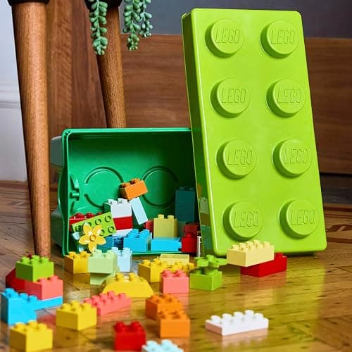 LEGO DUPLO Classic Brick Box Building Blocks - Stacking Toys for Toddlers, Ages 1.5+ Years - Learning & Educational Toys for Preschool - Develop Fine Motor Skills - Gift for Christmas - 10913 thumbnail 2