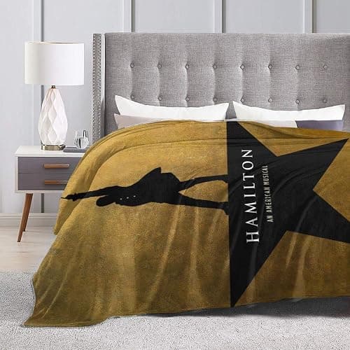 RREFXCDFGRF Hamilton Music The and Musical Blanket Flannel Fleece Blankets Fashion Cozy Living Room Couch Bedroom Home Sofa Decor 40"x30" | Cozy, Musical, Fashion, Home, Bedroom, Living Room, Sofa, Couch, Decor, Blankets thumbnail 2