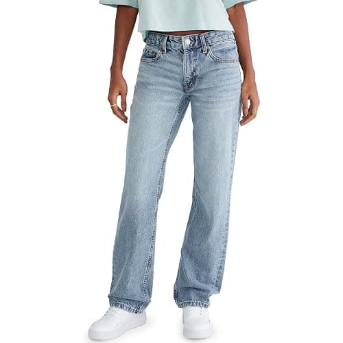 AEROPOSTALE Womens Low Rise Baggy Jean - Image 1