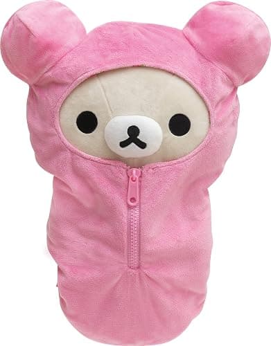 San-X Original Rilakkuma Sleeping Bag Plush Series (Korilakkuma - Strawberry) thumbnail 8