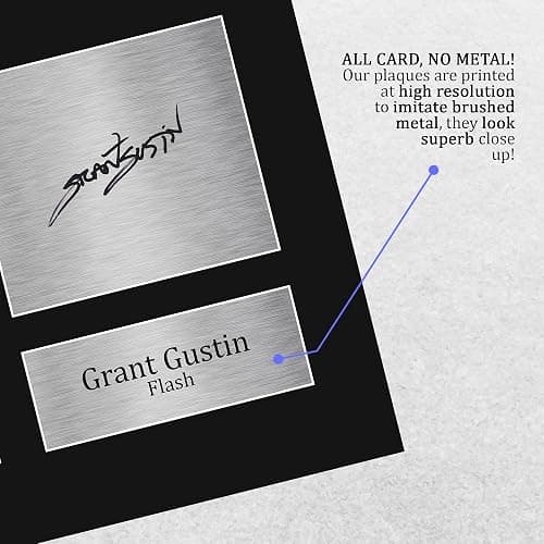 HWC Trading Grant Gustin Flash Gifts USL Printed Signed Autograph Picture for TV Show Fans - US Letter Size thumbnail 5