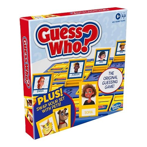 Hasbro Gaming Guess Who? Board Game, with People and Pets Cards, The Original Guessing Game for Kids, Ages 6 and Up (Amazon Exclusive) thumbnail 13
